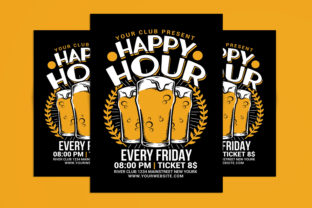 Designing a Professional Happy Hour Beer Flyer: A Comprehensive Guide