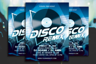 Disco Remix Party Flyer: A Versatile Design Tool for Every Occasion