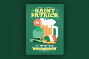 Saint Patrick Celebration Flyer
