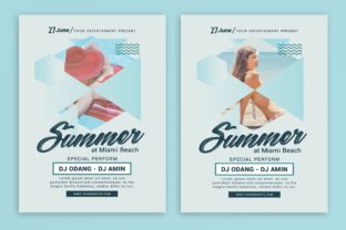 Summer Beach Party Design Template